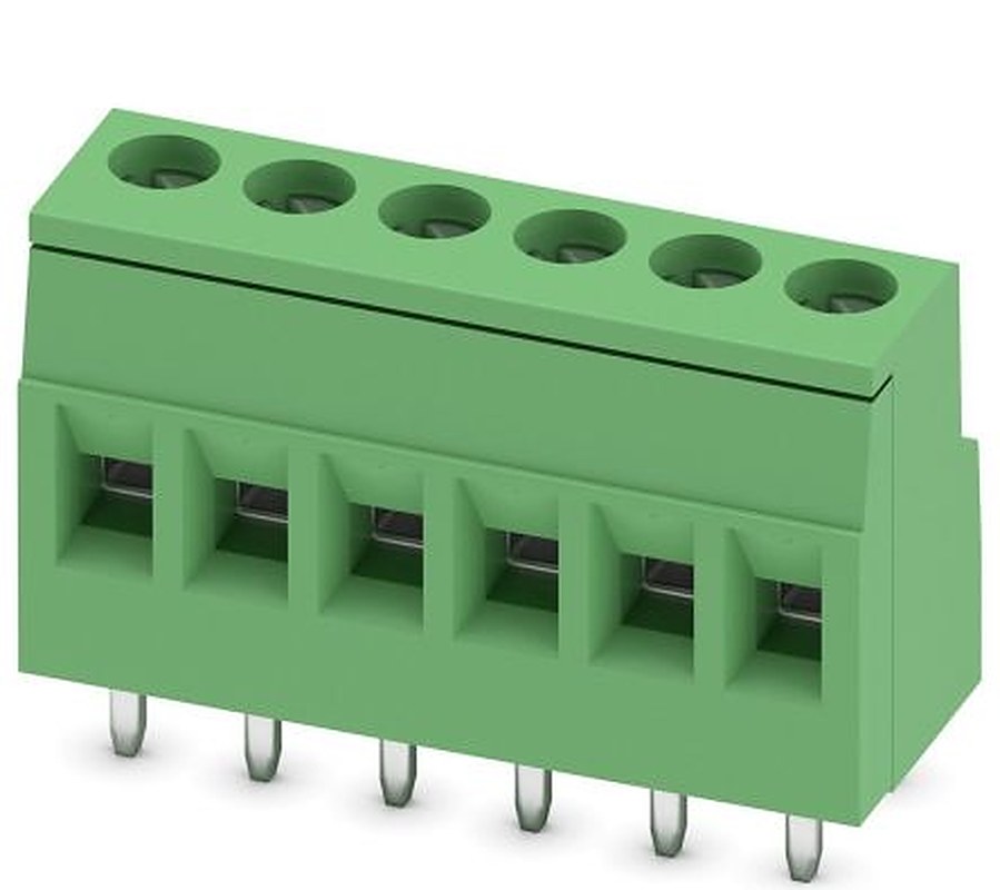 Phoenix Contact MKDSD 2.5/6-5.08 Series PCB Terminal Block, 6-Contact, 5.08 mm Pitch, 1 Row, 1730544