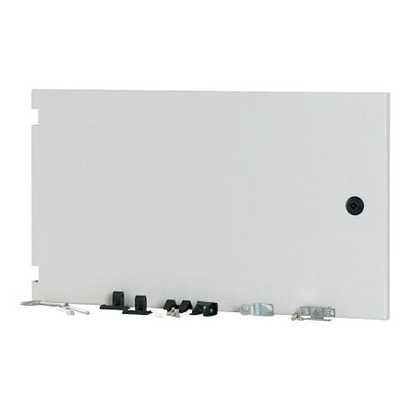 Eaton Steel Black RAL 7035 Enclosure, 340 mm H, 592mm W, 29 mm D, 29 mm L
