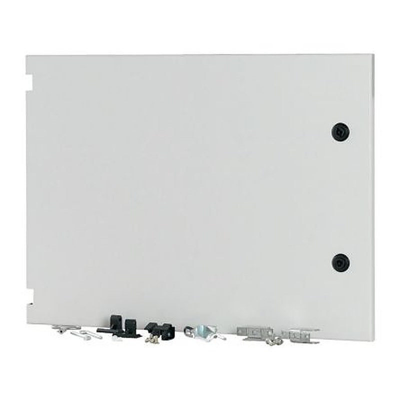 Eaton Steel Black RAL 7035 Enclosure, 440 mm H, 592mm W, 29 mm D, 29 mm L