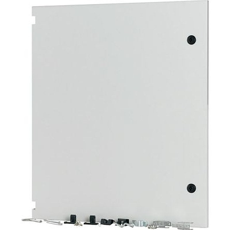 Eaton Steel Black RAL 7035 Enclosure, 690 mm H, 592mm W, 29 mm D, 29 mm L