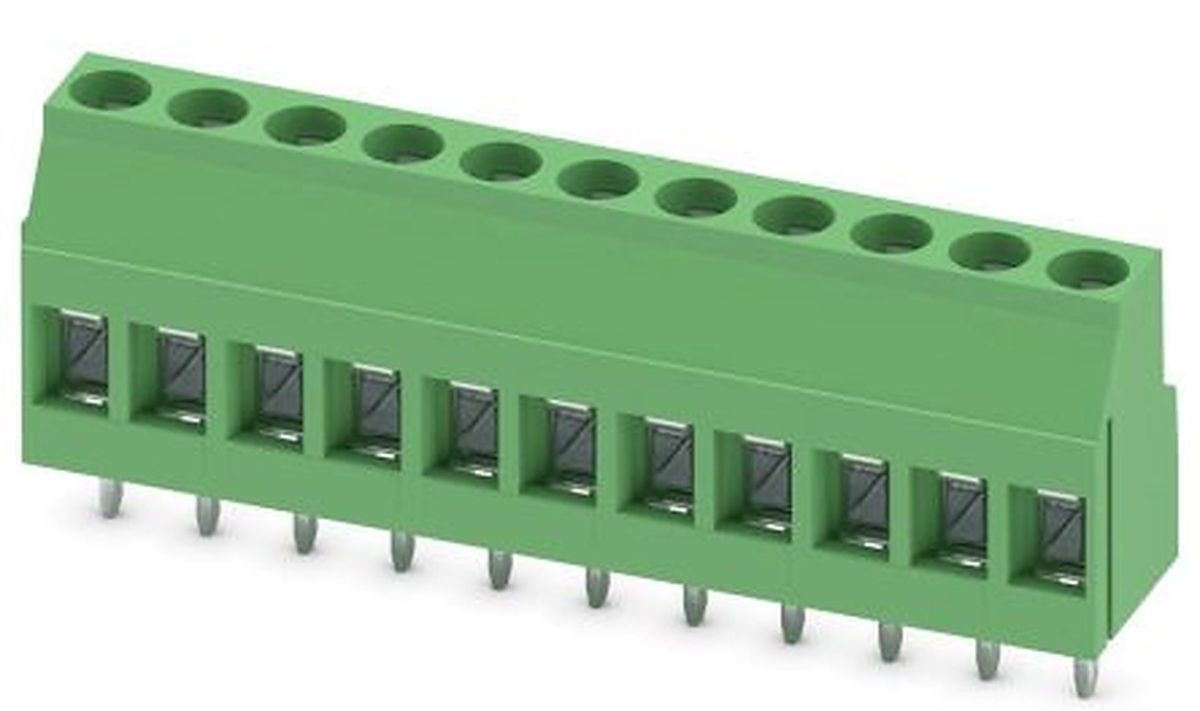 Phoenix Contact MKDS 3/11 Series PCB Terminal Block, 11-Contact, 5 mm Pitch, 1 Row, 1730793