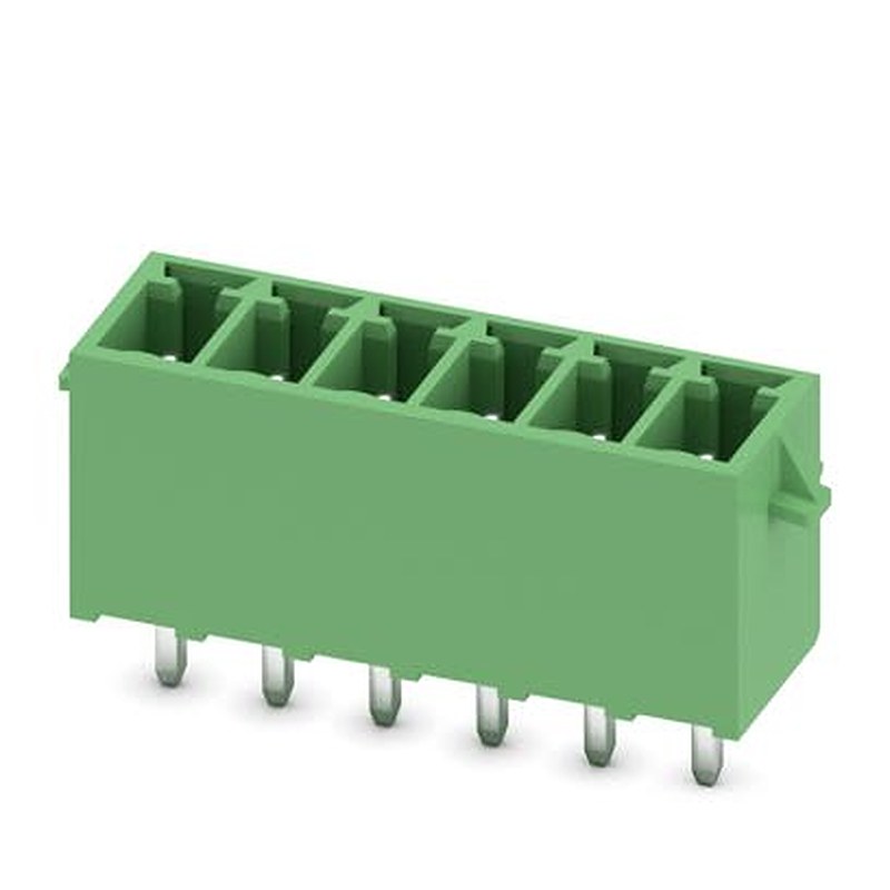 Phoenix Contact Solder PCB Header, 6 Contact(s), 3.5 mm Pitch, 1 Row, Shrouded