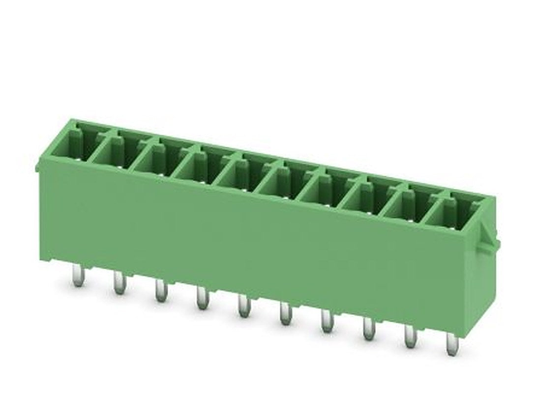 Phoenix Contact COMBICON MCV Series Pluggable Terminal Block, 10-Contact, 3.5 mm Pitch, 1 Row, 1731565