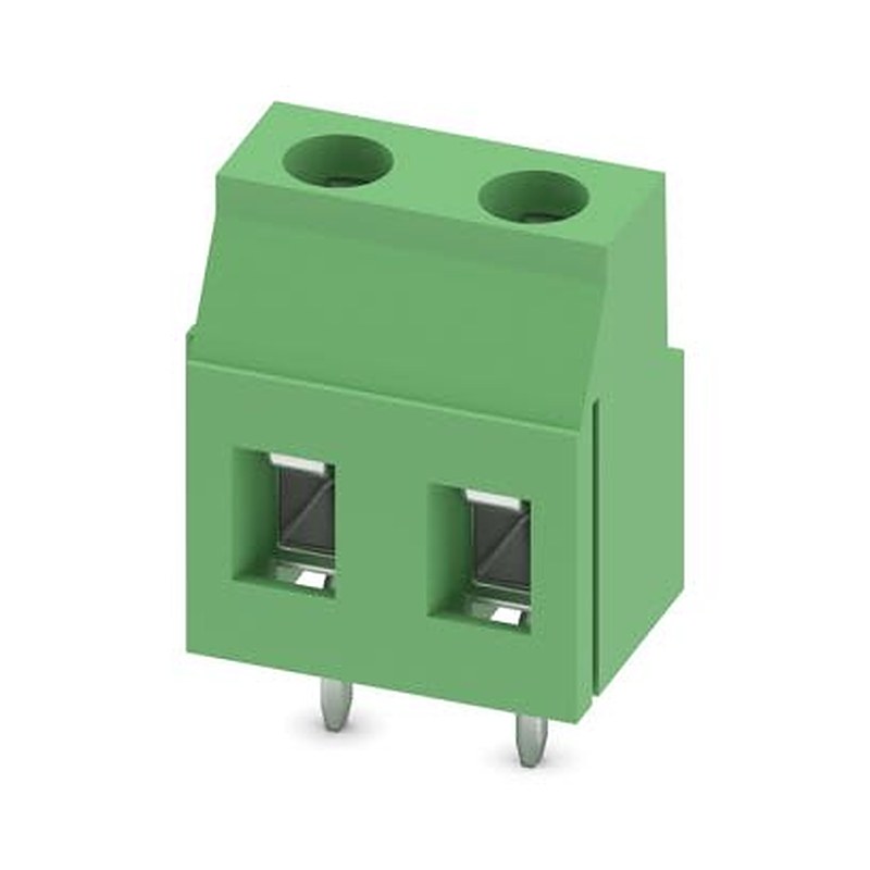 Phoenix Contact GMKDSP 3 Series PCB Terminal Block, 2-Contact, 7.5 mm Pitch, Wave Soldering Mount, 1 Row