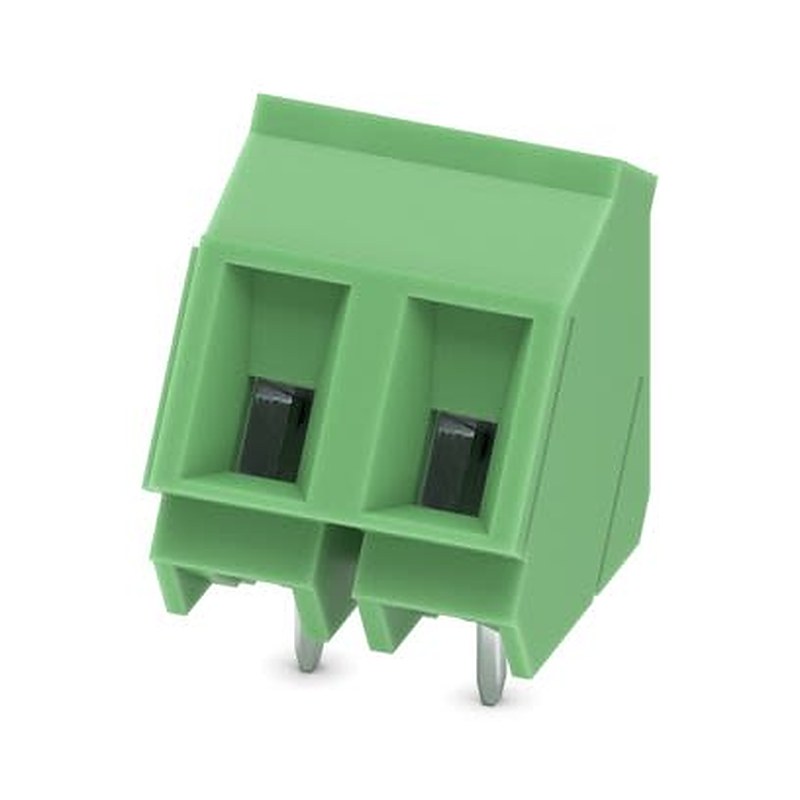 Phoenix Contact GSMKDS 3 Series PCB Terminal Block, 2-Contact, 7.5 mm Pitch, Wave Soldering Mount, 1 Row