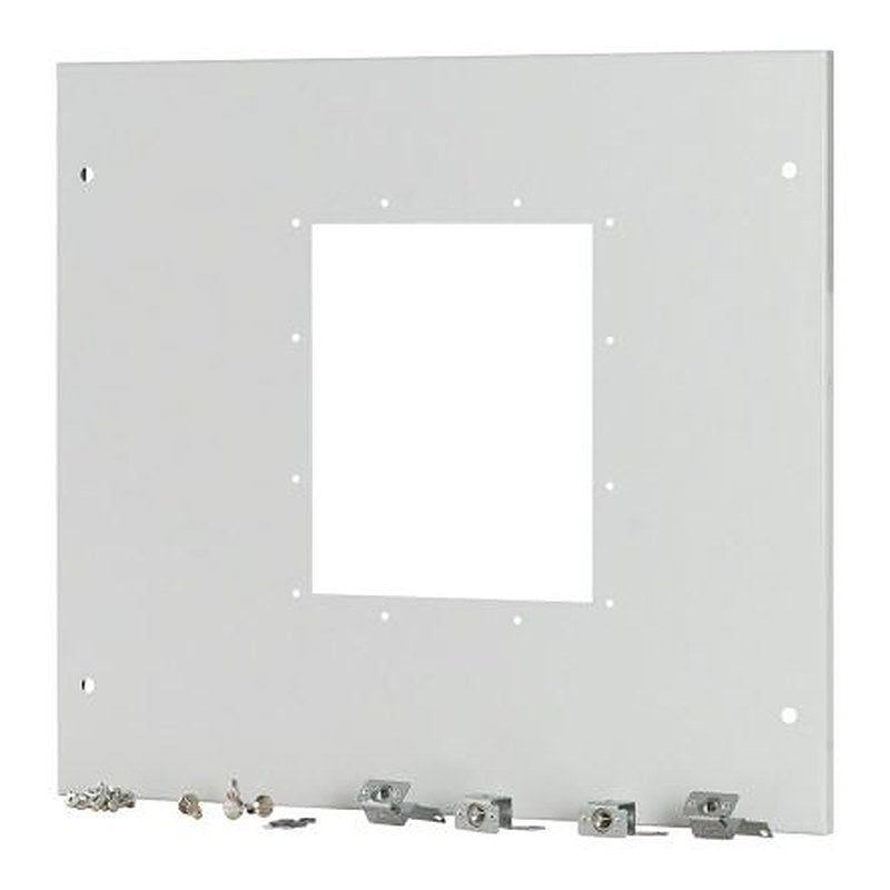 Eaton Steel Powder Coated Front Plate, 592mm W, 30 mm L for Use with Enclosure