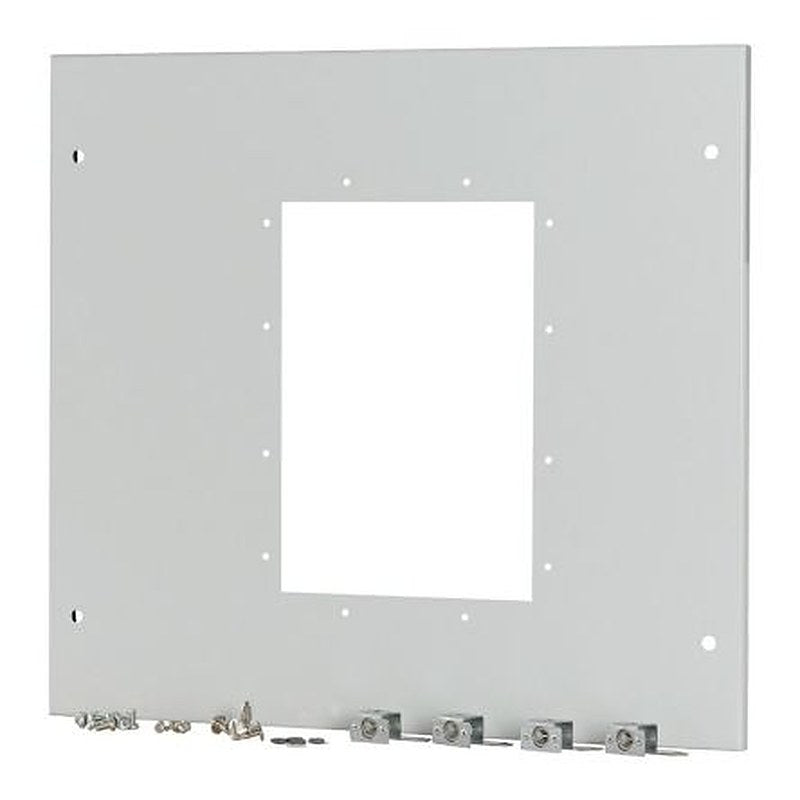 Eaton Steel Powder Coated Front Plate Front Cover, 592mm W, 30 mm L for Use with Enclosure
