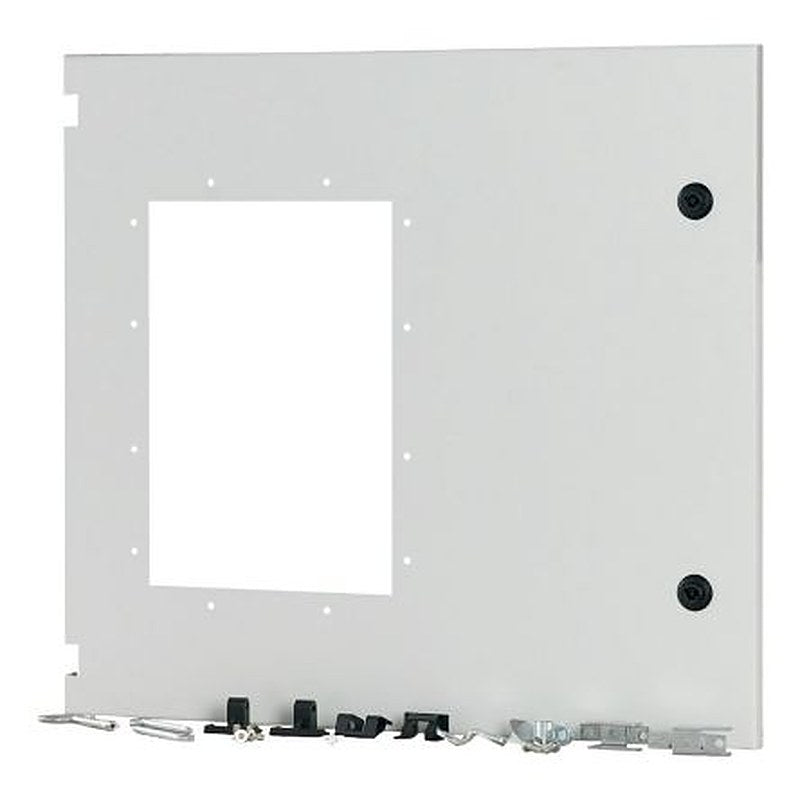 Eaton Steel Black RAL 7035 Enclosure, 540 mm H, 592mm W, 30 mm D, 30 mm L