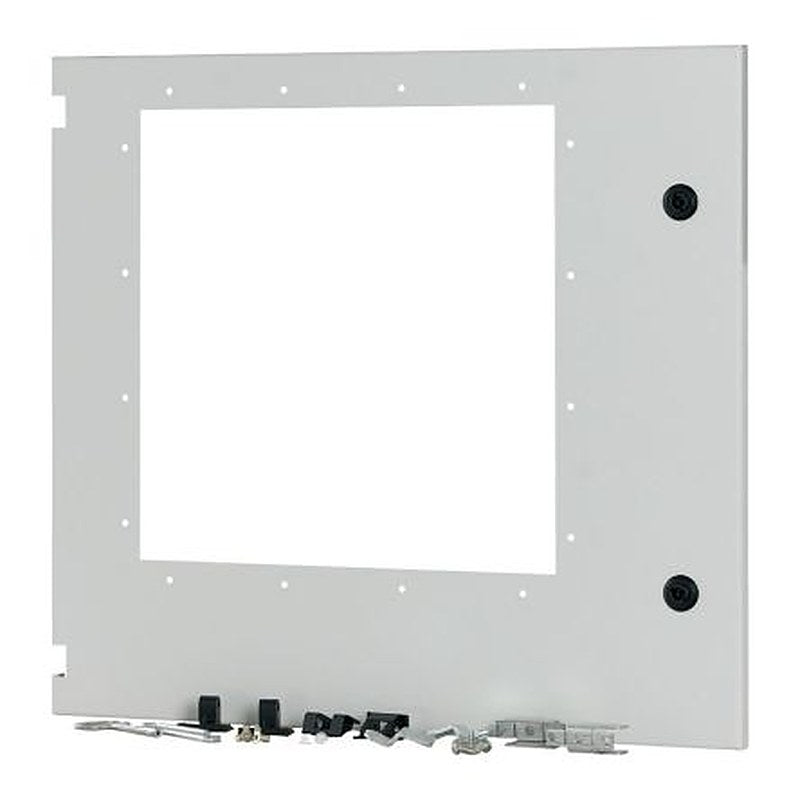 Eaton Steel Black RAL 7035 Enclosure, 540 mm H, 592mm W, 30 mm D, 30 mm L