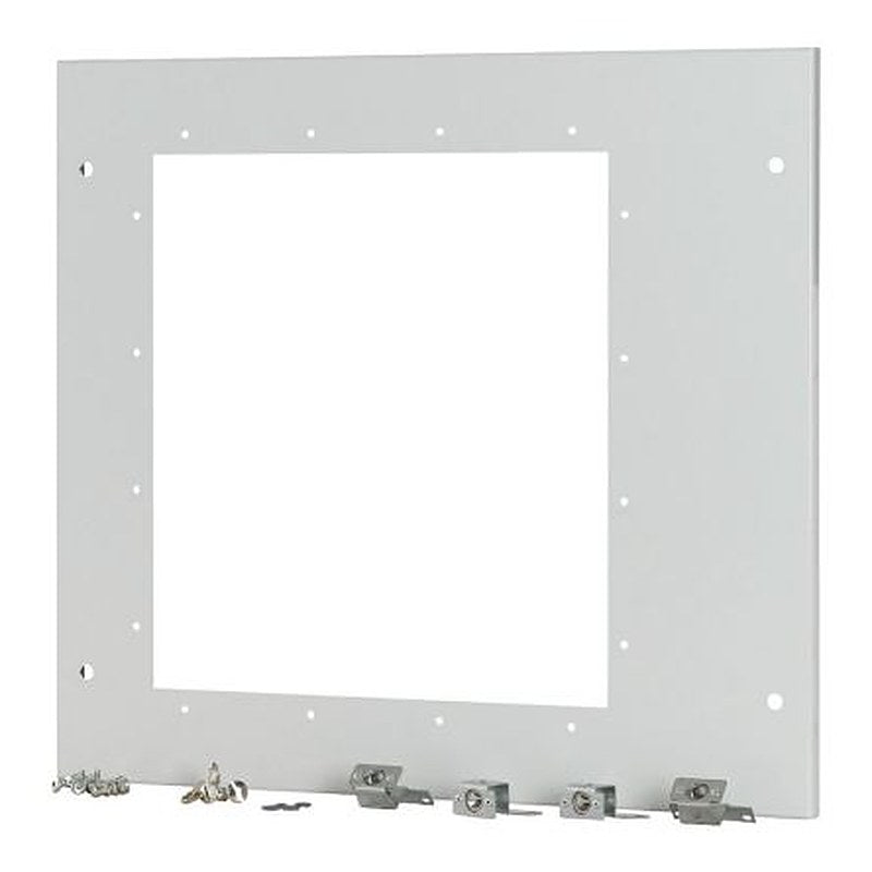 Eaton Steel Powder Coated Front Plate Front Cover, 592mm W, 30 mm L for Use with Enclosure