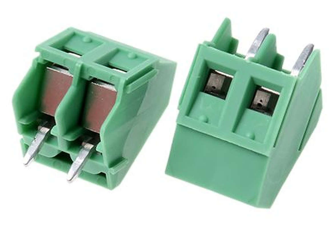Phoenix Contact SMKDSP 1.5/ 2-5.08 Series Angled PCB Terminal Block, 2 Contact(s), 5.08 mm Pitch, 1 Row