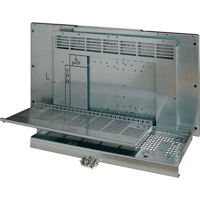 Eaton Grey Mounting Plate Metal Faceplate & Mount Plate