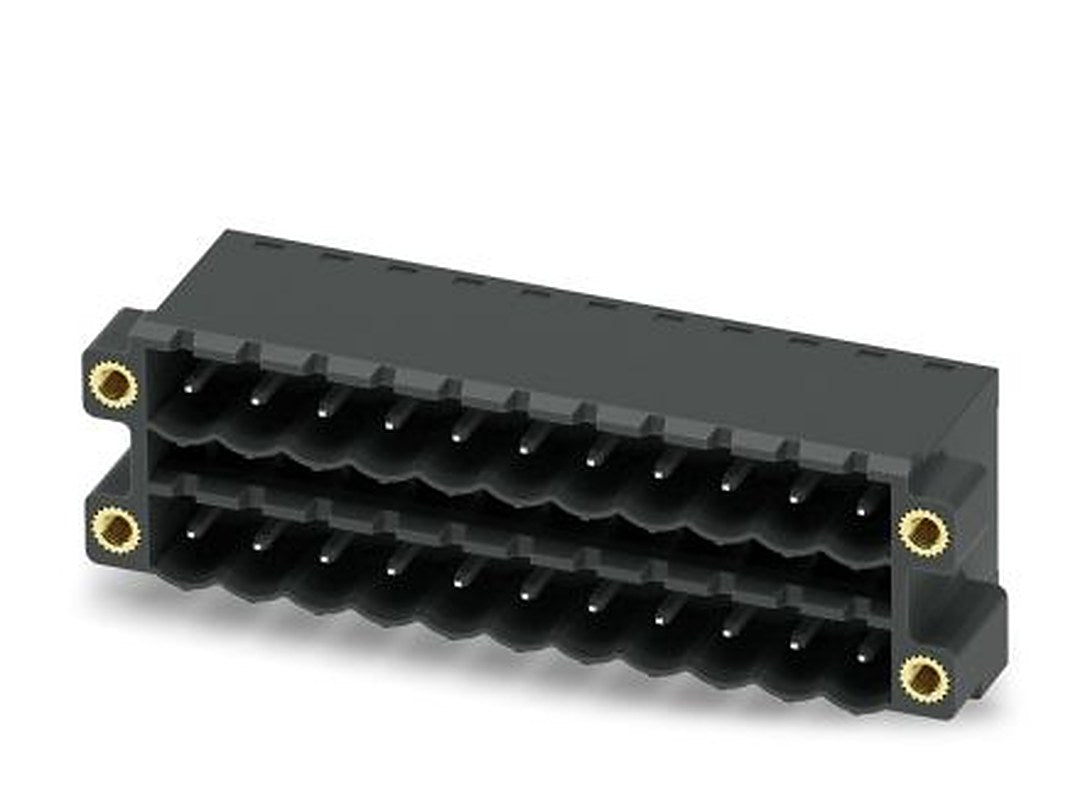 Phoenix Contact CCDN 2.5/11-G1F P26 THR Series Pluggable Terminal Block, 11-Contact, 5 mm Pitch, 2 Row, 1734533