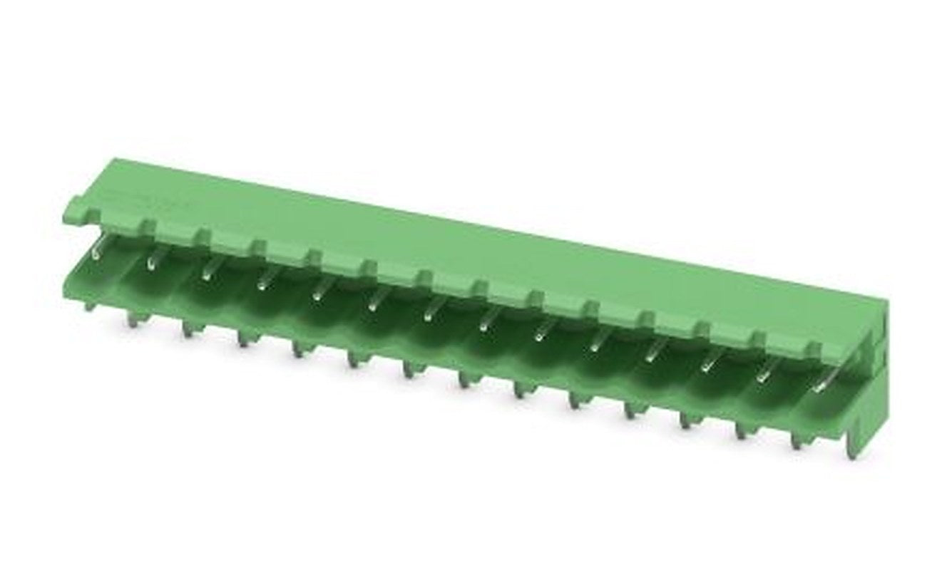 Phoenix Contact MSTBW 2.5/14-G-5.08 Series Pluggable Terminal Block, 14-Contact, 5.08 mm Pitch, 1 Row, 1735769