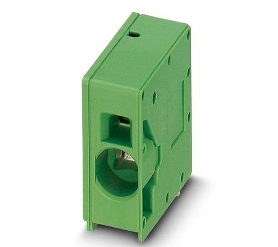 Phoenix Contact SPT 16/1-H-10.0 Series 45° PCB Terminal Block, 1 Contact(s), 10 mm Pitch, 1 Row