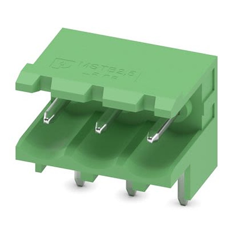 Phoenix Contact Solder PCB Header, 3 Contact(s), 5.08 mm Pitch, 1 Row, Shrouded
