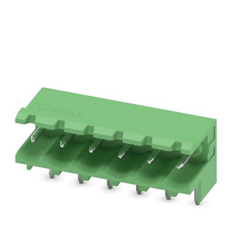 Phoenix Contact MSTBW Series Wave Soldering Mount PCB Header, 6 Contact(s), 5 mm Pitch, 1 Row, Shrouded