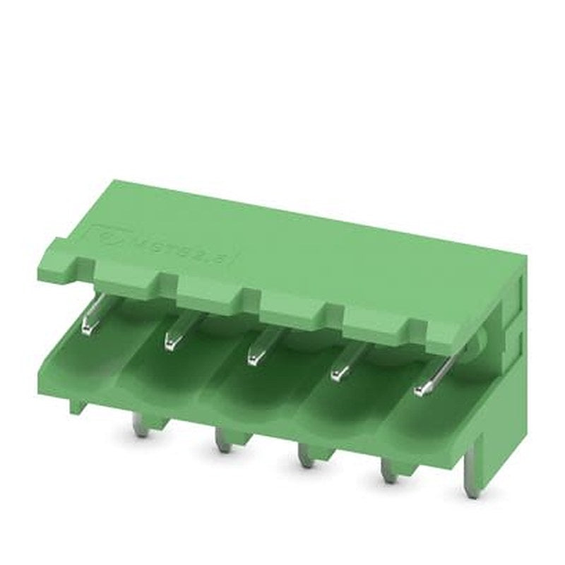 Phoenix Contact Solder PCB Header, 5 Contact(s), 5 mm Pitch, 1 Row, Shrouded
