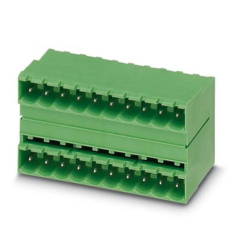 Phoenix Contact Solder PCB Header, 6 Contact(s), 5 mm Pitch, 2 Row, Shrouded