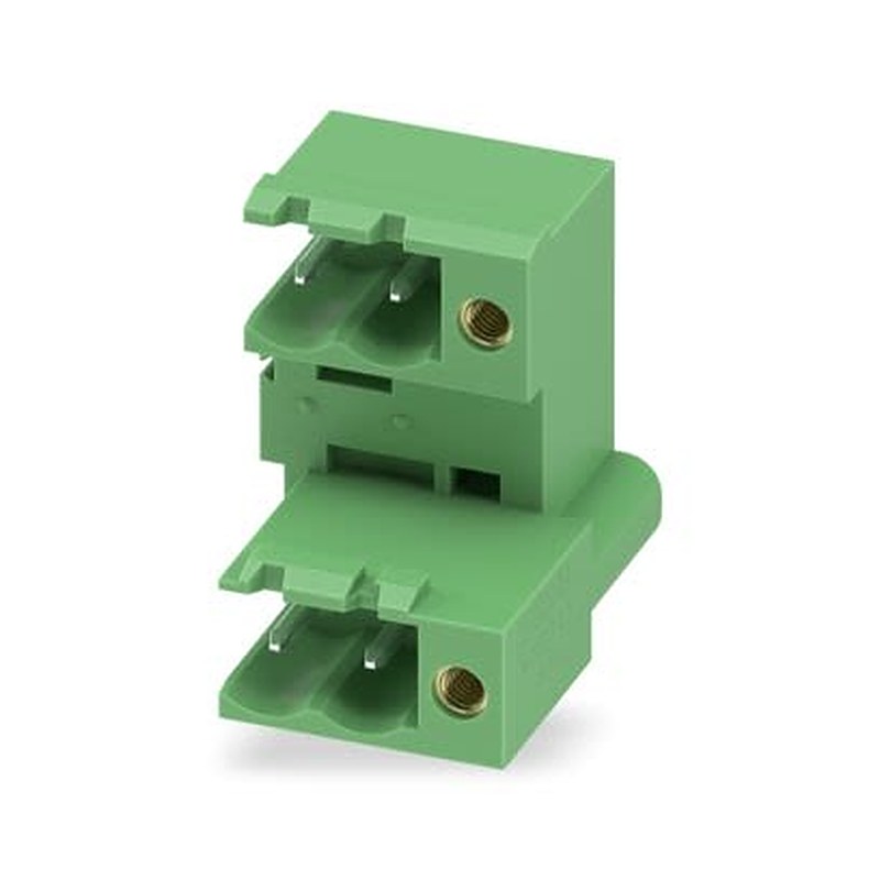 Phoenix Contact MDSTB Series Wave Soldering Mount PCB Header, 4 Contact(s), 5.08 mm Pitch, 2 Row, Shrouded
