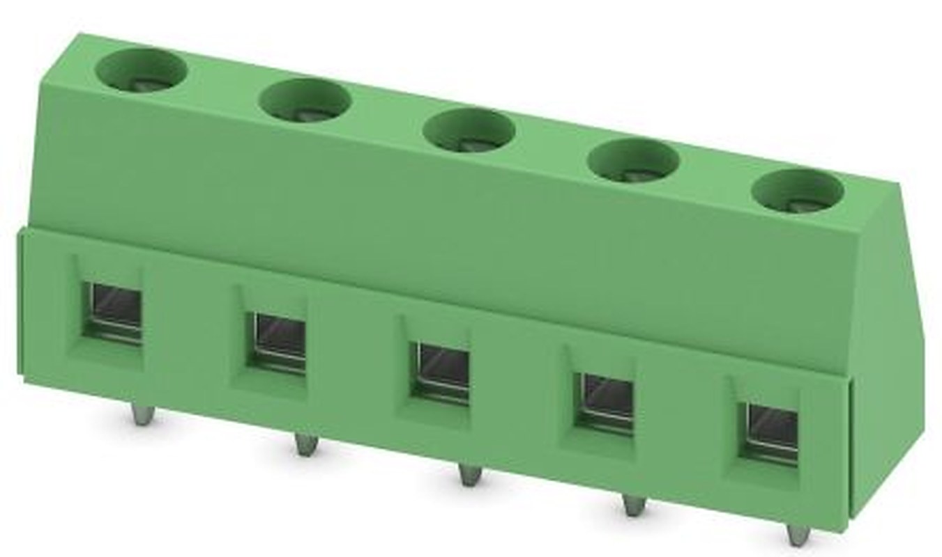 Phoenix Contact GMKDS 1.5/5 Series Straight PCB Terminal Block, 5 Contact(s), 7.5 mm Pitch, 1 Row