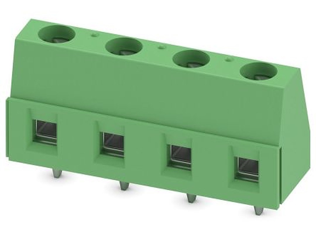 Phoenix Contact GMKDS 1.5/4-7.62 Series Straight PCB Terminal Block, 4 Contact(s), 7.62 mm Pitch, 1 Row