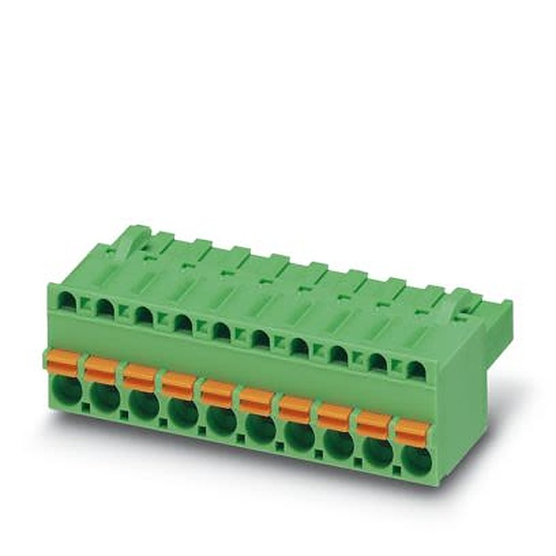 Phoenix Contact FKCT 2 Series PCB Connector, 8-Contact, 5.08 mm Pitch, 1 Row Push-in Spring