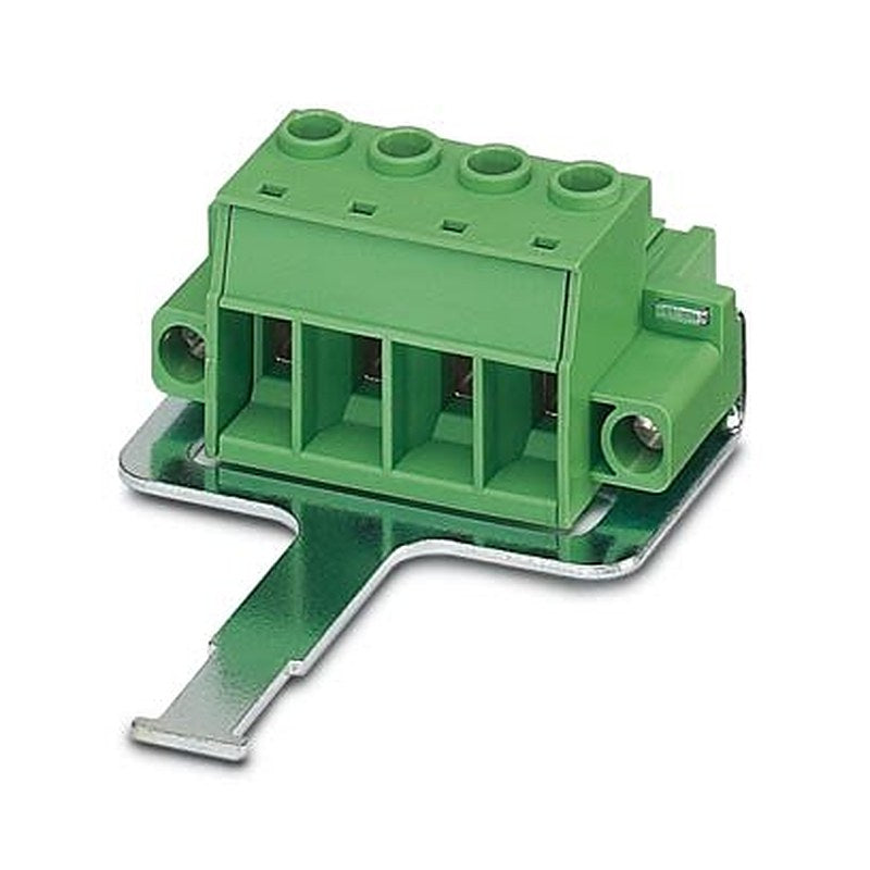 Phoenix Contact IPC 16/.-STF-SH Series PCB Terminal Block, 3-Contact, 10.16 mm Pitch, Push-in, 1 Row Screw