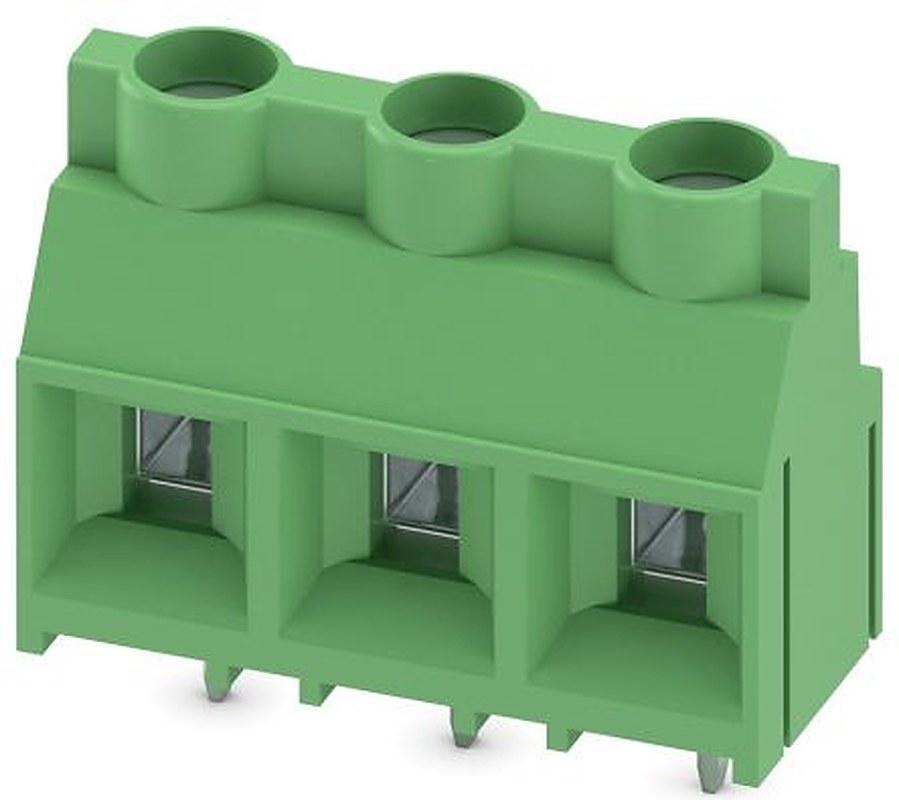 Phoenix Contact MKDS 5/3-9.52-Z Series Straight PCB Terminal Block, 3 Contact(s), 9.52 mm Pitch, 1 Row
