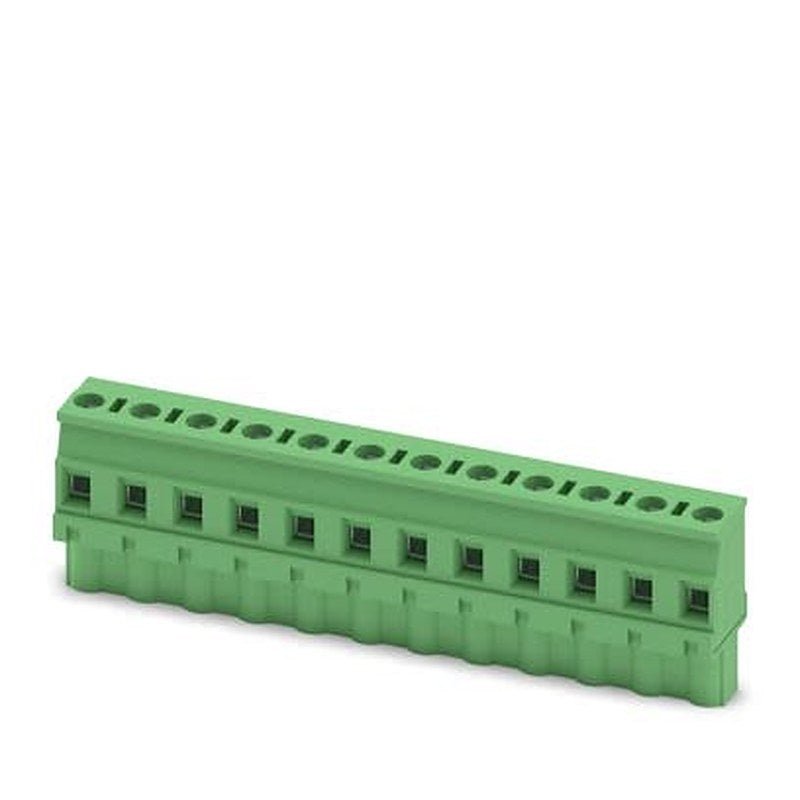 Phoenix Contact GMVSTBW 2 Series PCB Connector, 12-Contact, 7.5 mm Pitch, 1 Row Screw