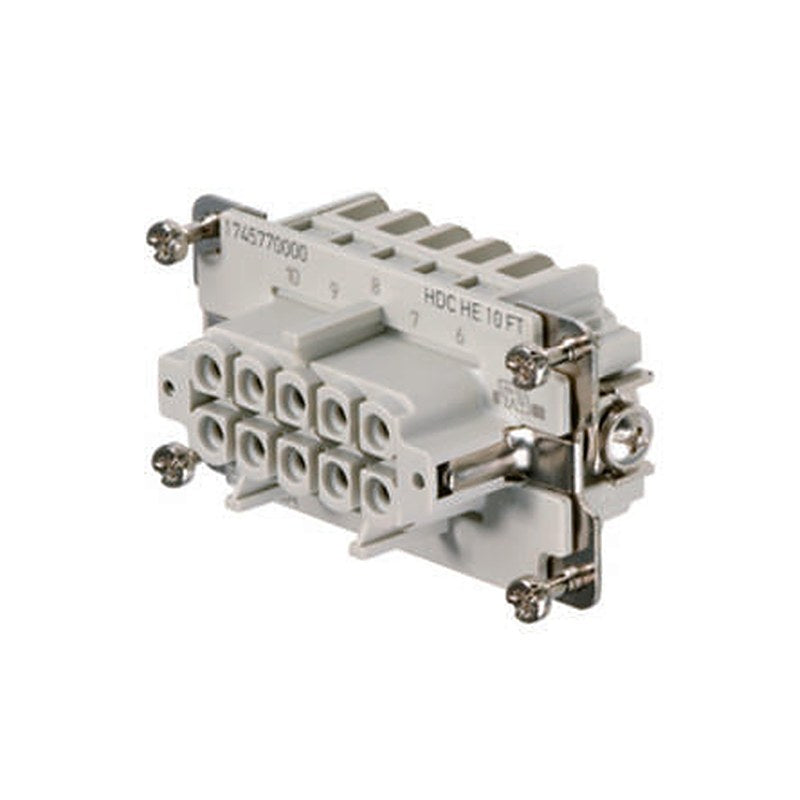 Weidmüller Contact Insert, 16A, HE Series Female, 10 Contacts