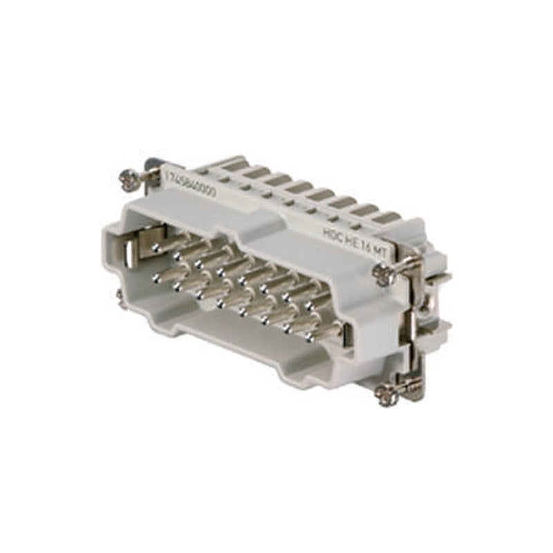 Weidmüller Contact Insert, 16A, HE Series Male, 16 Contacts