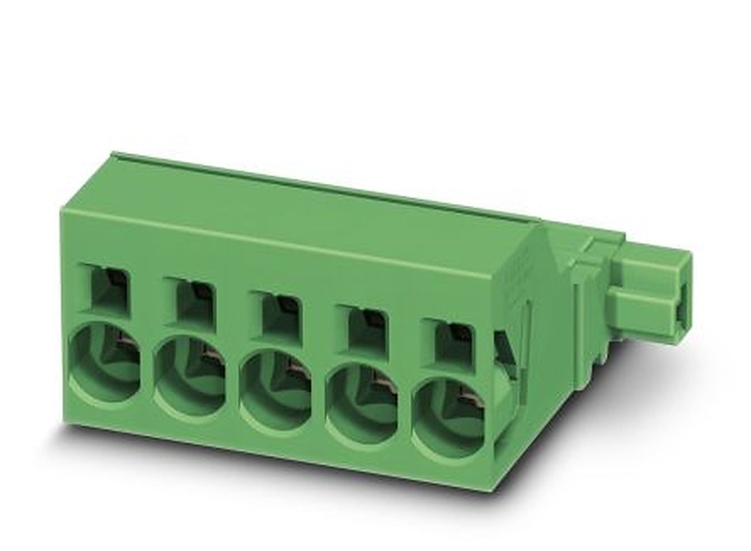 Phoenix Contact ISPC 16/6-STGF-10.16 Series Pluggable Terminal Block, 6-Contact, 10.16 mm Pitch, 1 Row, 1748749