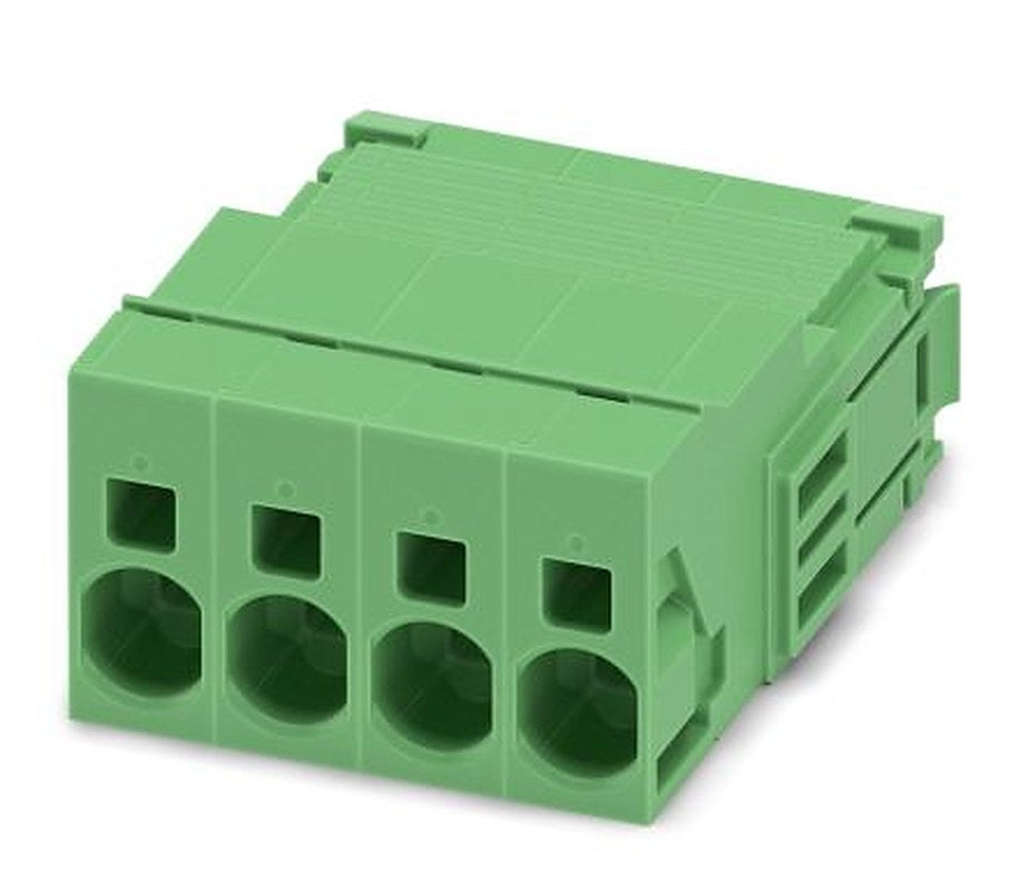 Phoenix Contact ISPC 5/4-STGCL-7.62 Series Pluggable Terminal Block, 4-Contact, 7.62 mm Pitch, 1 Row, 1748888