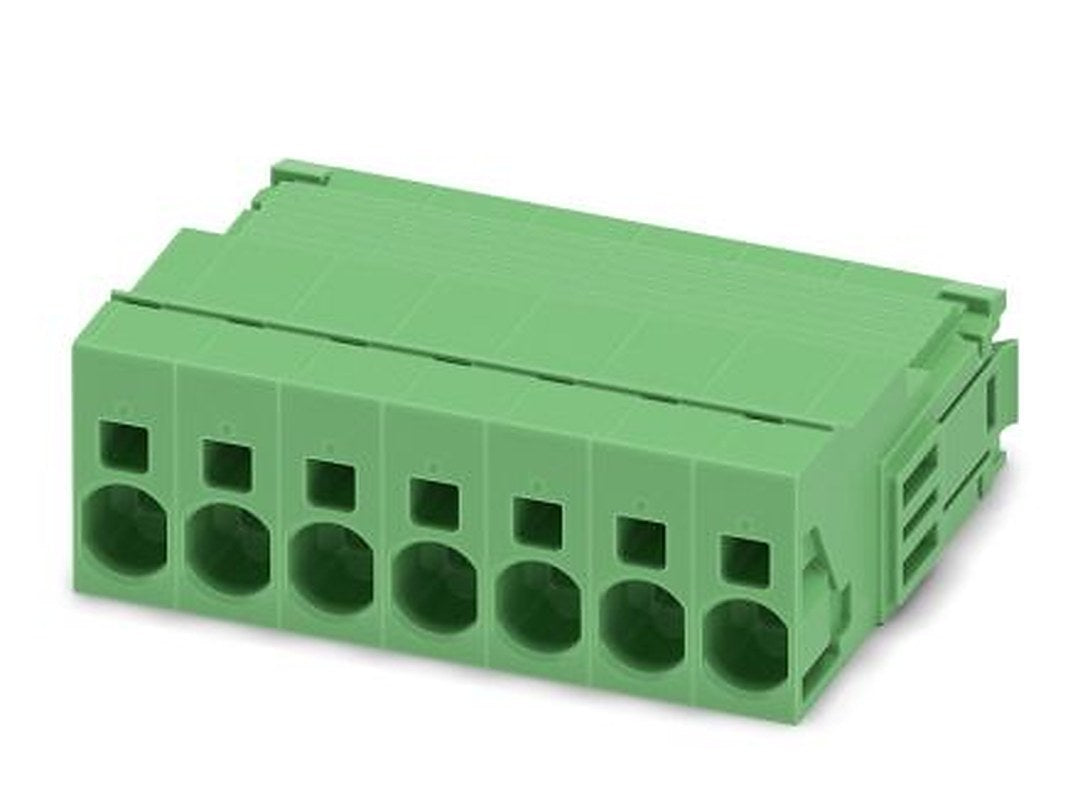 Phoenix Contact ISPC 5/7-STGCL-7.62 Series Pluggable Terminal Block, 7-Contact, 7.62 mm Pitch, 1 Row, 1748914