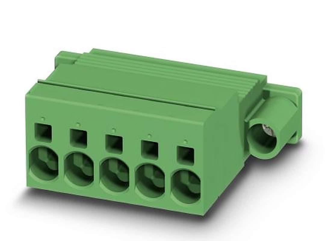 Phoenix Contact ISPC 5/11-STF-7.62 Series Pluggable Terminal Block, 11-Contact, 7.62 mm Pitch, 1 Row, 1749065