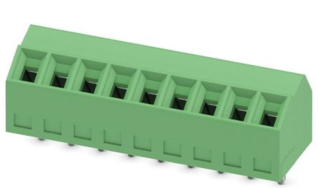 Phoenix Contact SMKDS 1/9-3.5 Series PCB Terminal Block, 9-Contact, 3.5 mm Pitch, 1 Row, 1751167
