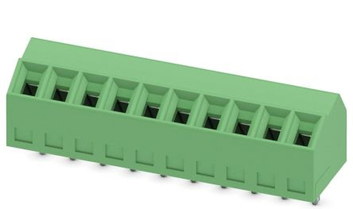 Phoenix Contact SMKDS 1/10-3.5 Series PCB Terminal Block, 10-Contact, 3.5 mm Pitch, 1 Row, 1751170