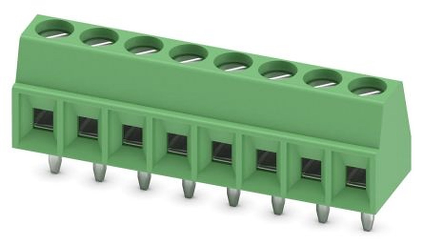 Phoenix Contact MKDS 1/8-3.5 Series Straight PCB Terminal Block, 8 Contact(s), 3.5 mm Pitch, 1 Row