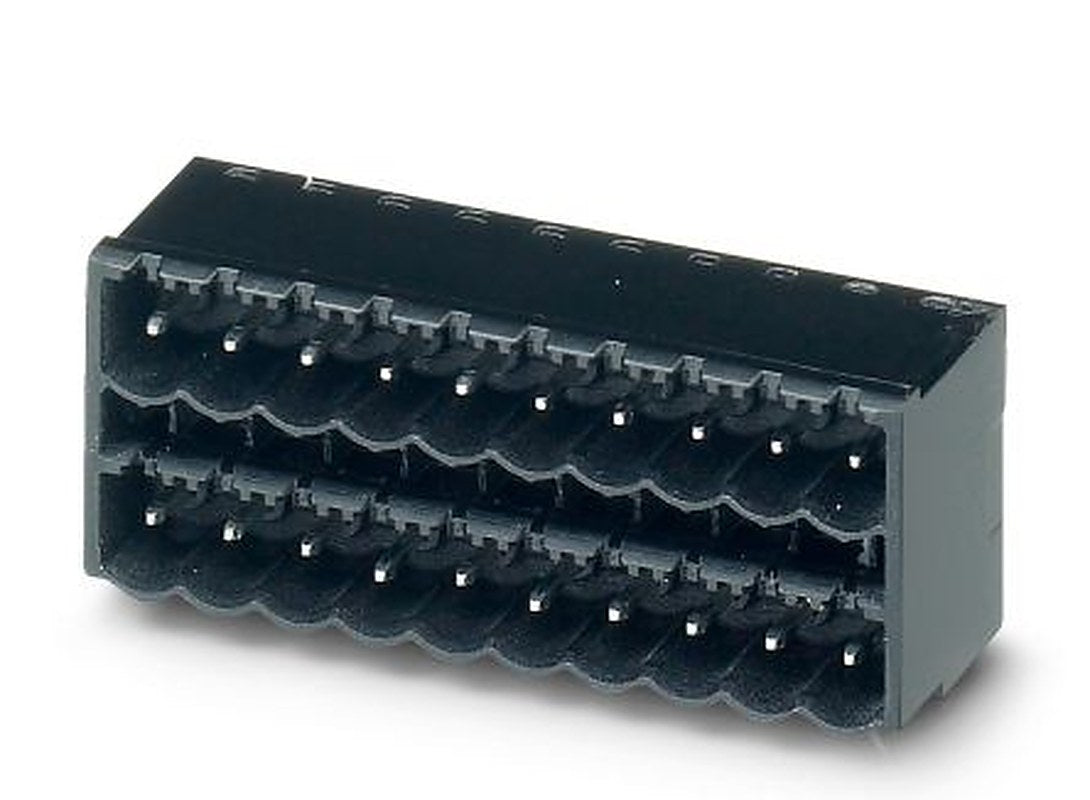 Phoenix Contact CCDN 2.5/12-G1-5.08 P26 THR Series Pluggable Terminal Block, 12-Contact, 5.08 mm Pitch, 2 Row, 1753239