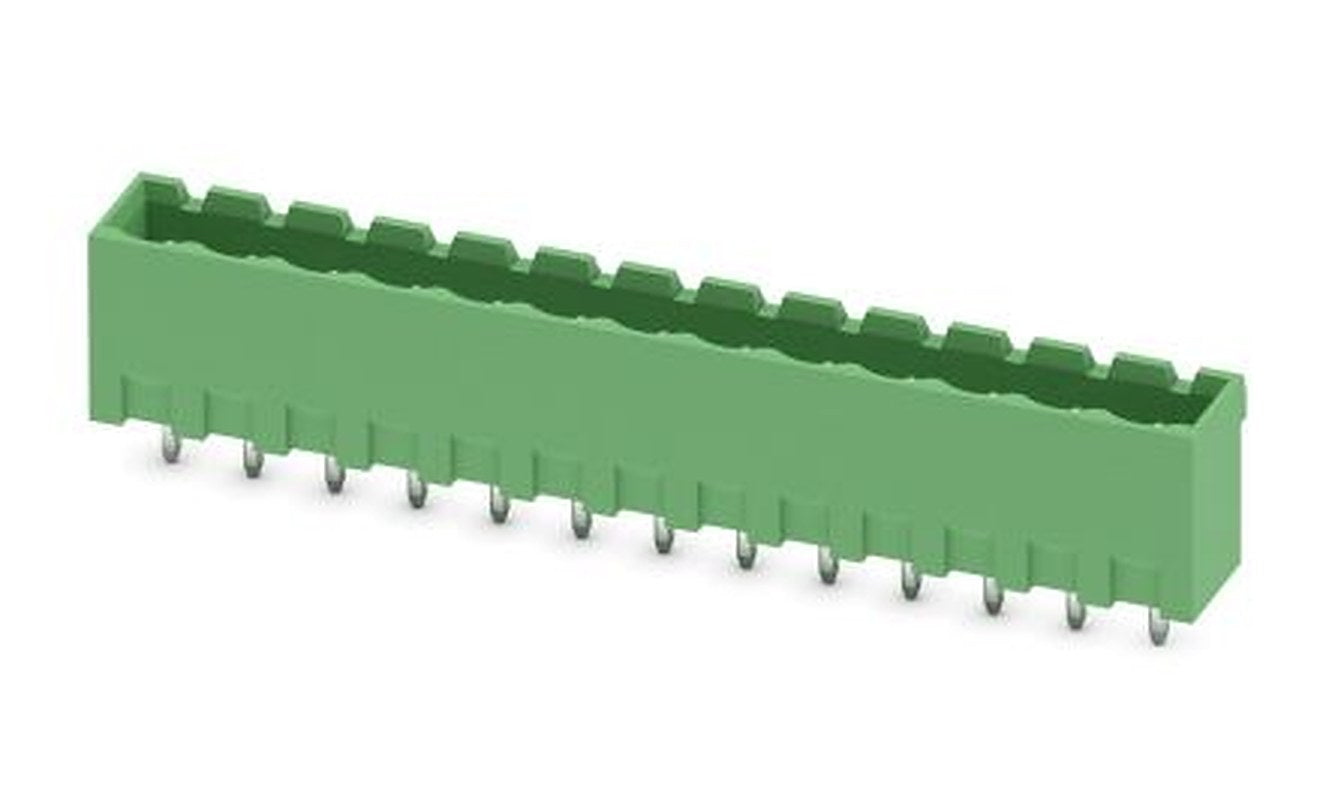 Phoenix Contact MSTBVA 2.5/13-G Series Pluggable Terminal Block, 13-Contact, 5 mm Pitch, 1 Row, 1755613