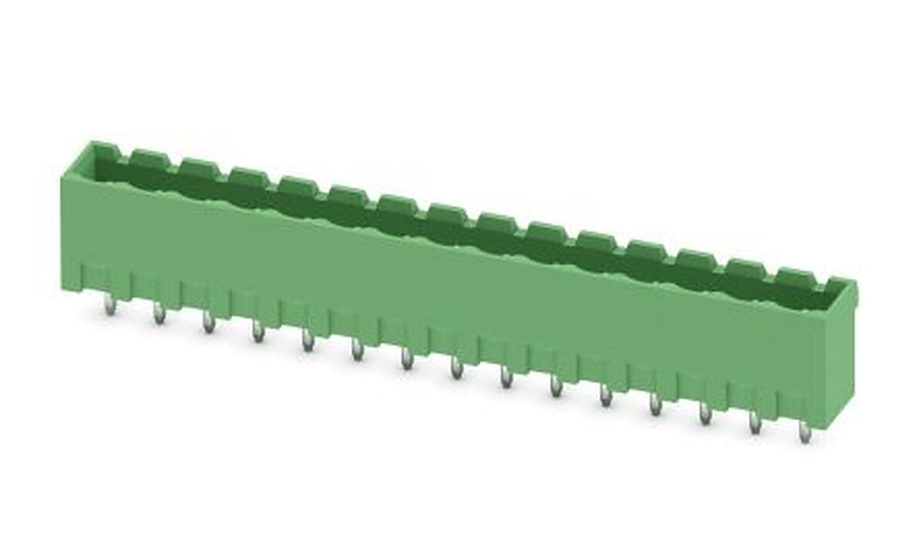 Phoenix Contact MSTBVA 2.5/15-G Series Straight Pluggable Terminal Block, 15 Contact(s), 5 mm Pitch, 1 Row