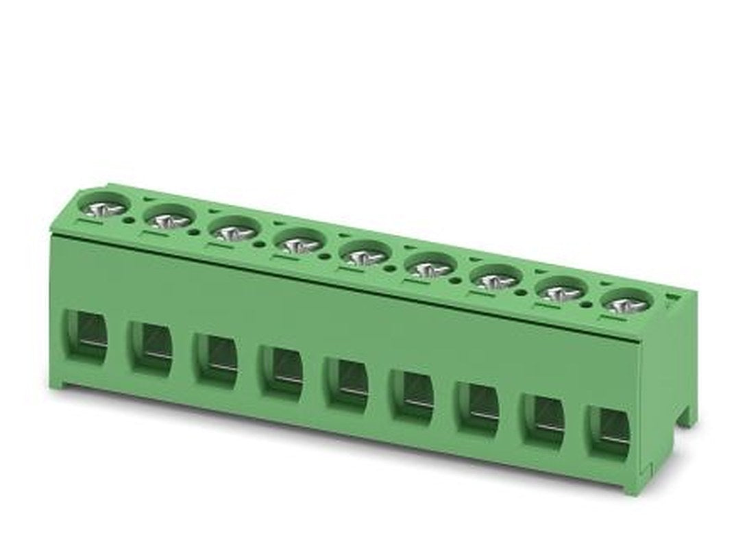 Phoenix Contact PT 1.5/9-PH-5.0 Series Pluggable Terminal Block, 9-Contact, 5 mm Pitch, 1 Row, 1755651