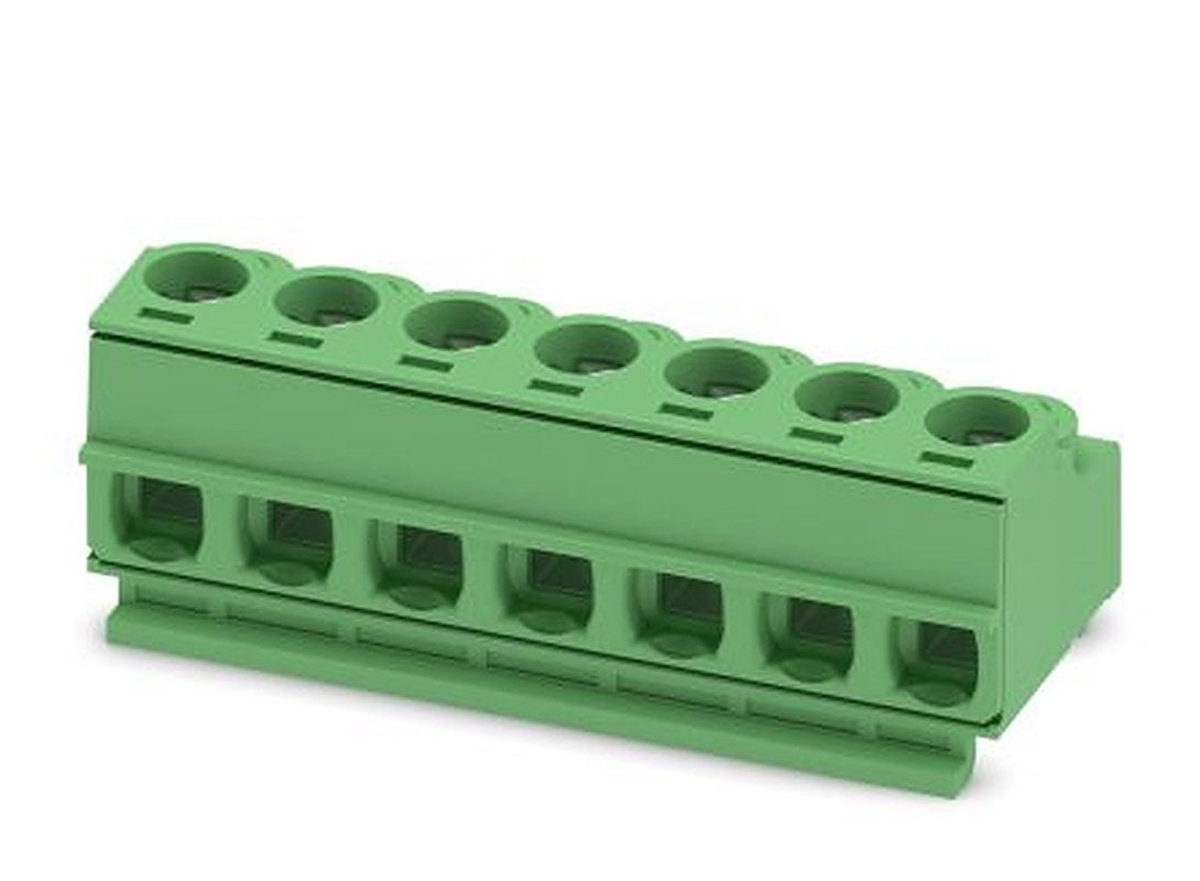 Phoenix Contact PT 1.5/7-PH-5.0 CLIP Series Right Angle Pluggable Terminal Block, 7 Contact(s), 5 mm Pitch, 1 Row