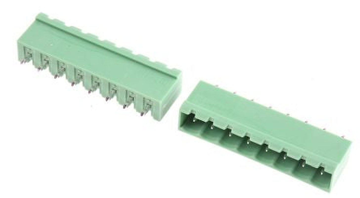 Phoenix Contact MSTBVA 2.5/ 8-G-5.08 Series Pluggable Terminal Block, 8-Contact, 5.08 mm Pitch, 1 Row, 1755794