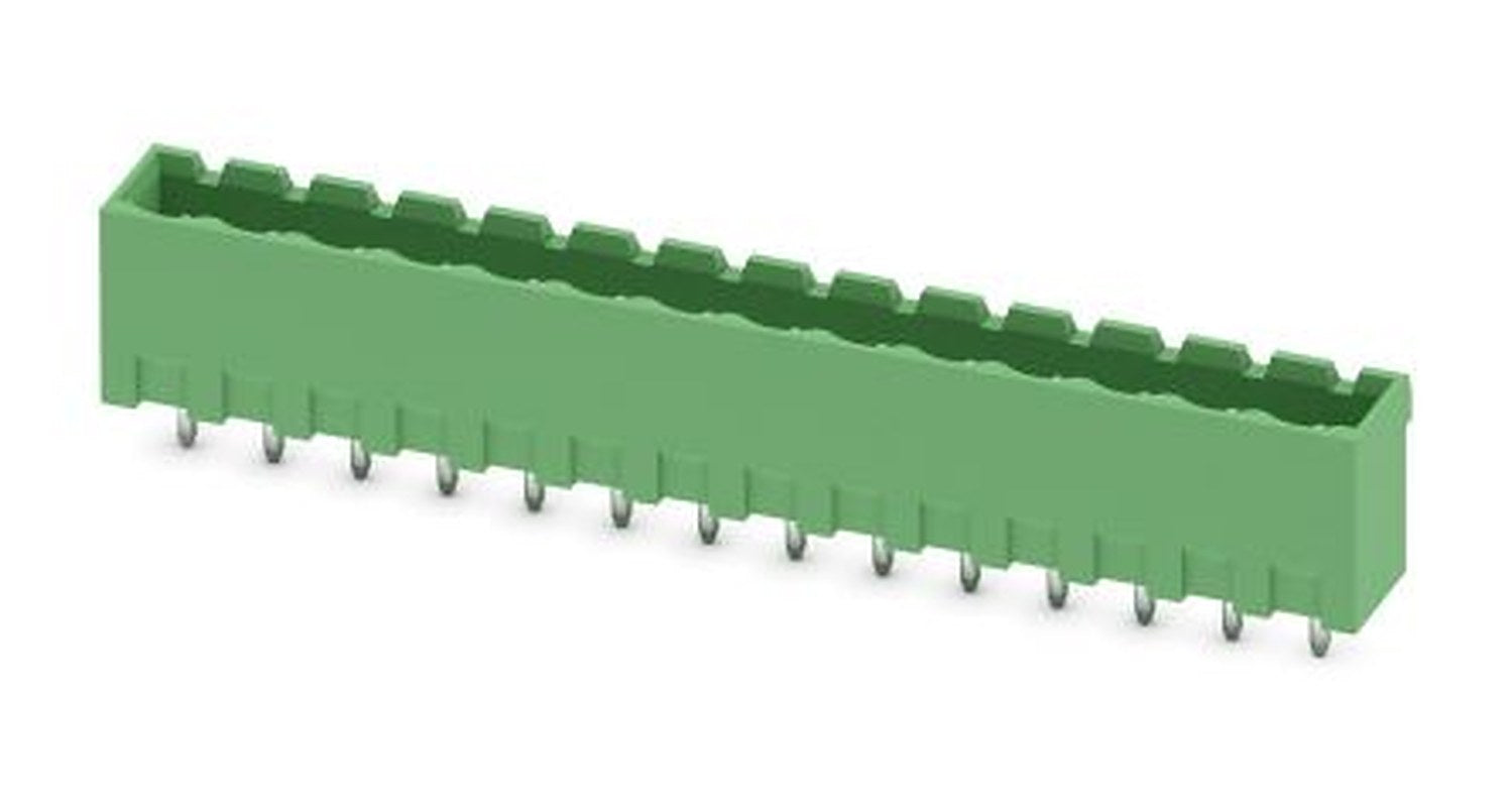 Phoenix Contact MSTBVA 2.5/14-G-5.08 Series Pluggable Terminal Block, 14-Contact, 5.08 mm Pitch, 1 Row, 1755859