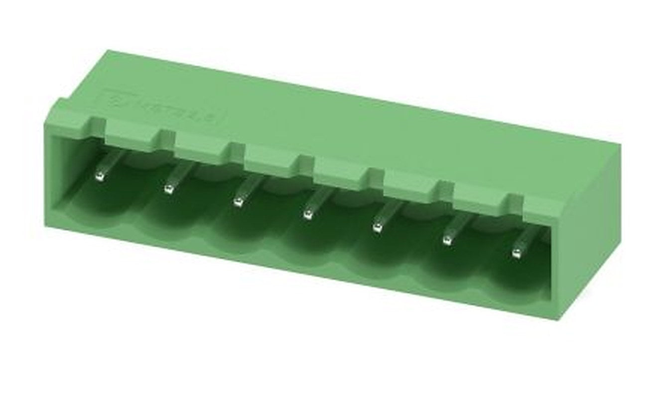 Phoenix Contact COMBICON MSTBA Series Pluggable Terminal Block, 7-Contact, 5.08 mm Pitch, 1 Row, 1757297