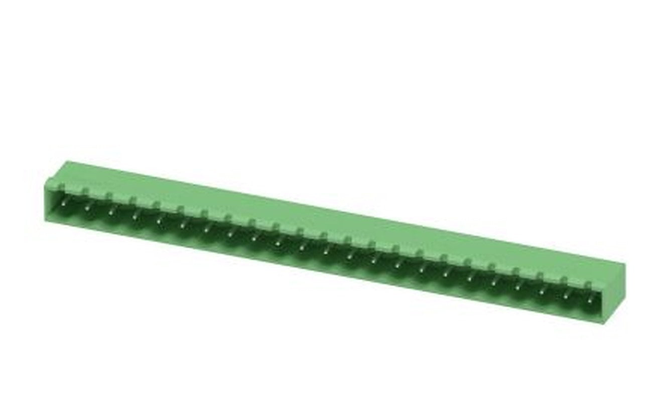 Phoenix Contact MSTBA 2.5/23-G-5.08 Series Pluggable Terminal Block, 23-Contact, 5.08 mm Pitch, 1 Row, 1757459
