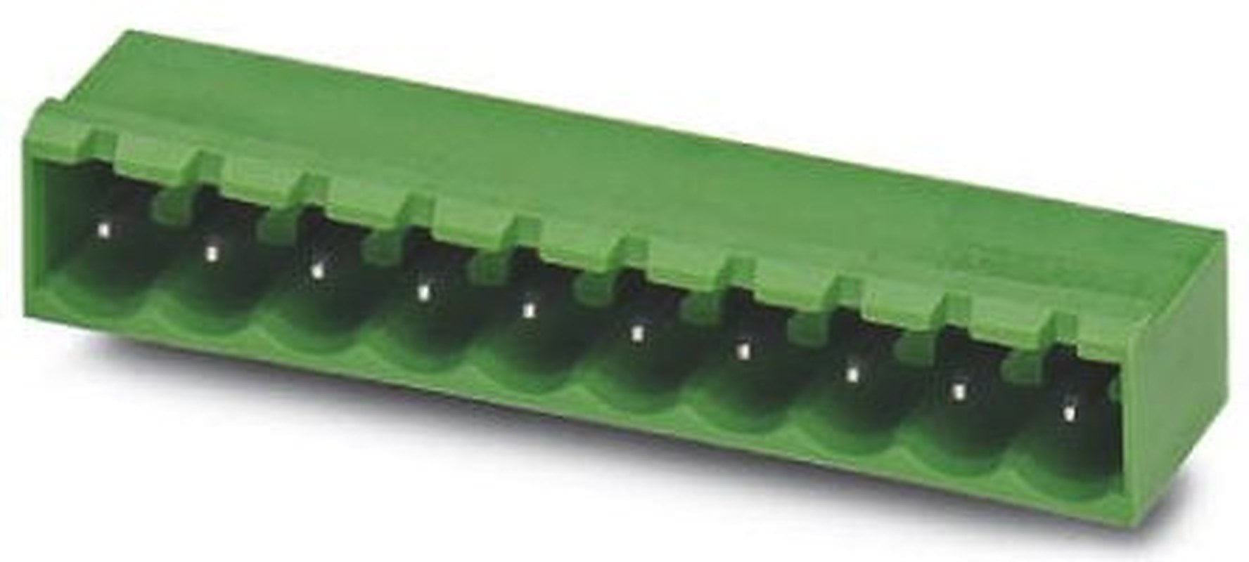 Phoenix Contact COMBICON MSTBA Series Right Angle Wave Soldering Mount Terminal Block, 3 Contact(s), 5 mm Pitch, 1 Row