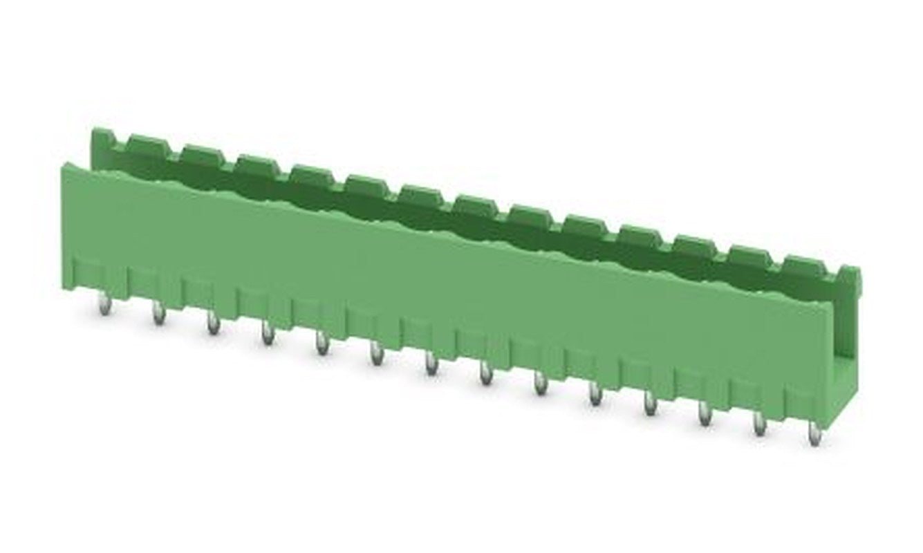 Phoenix Contact MSTBV 2.5/14-G-5.08 Series Pluggable Terminal Block, 14-Contact, 5.08 mm Pitch, 1 Row, 1758131